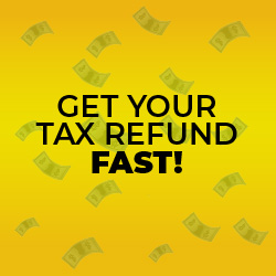 Do your online tax return in minutes and get your refund faster